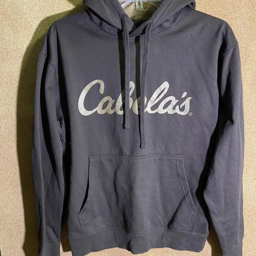 Men's CABELA'S Brown Pullover Hoodie Small